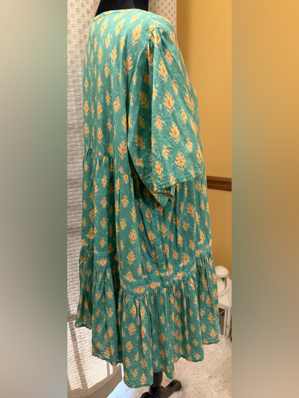 Marea Tiki Dress 100% Cotton - Picture 9 of 12